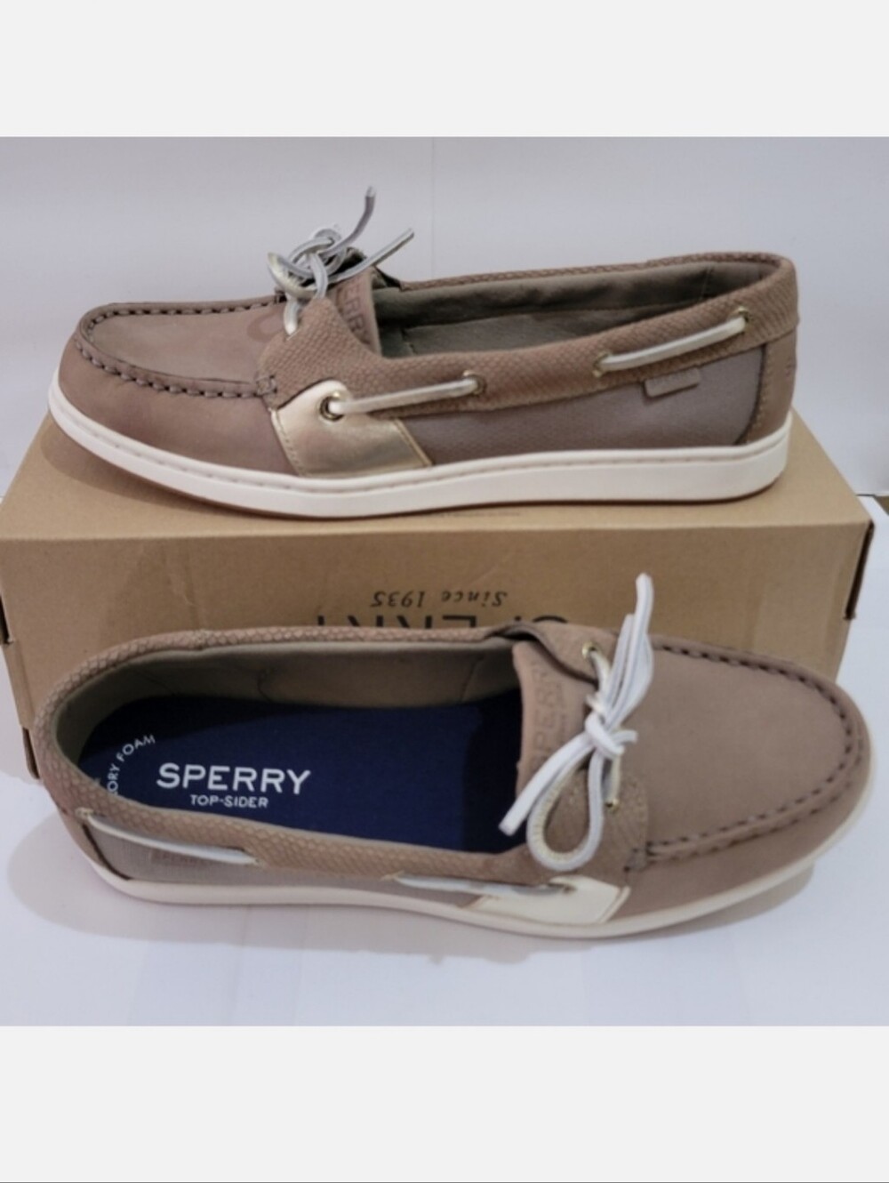 Sperry Women's Coastfish 1-Eye‎ Python Shoes